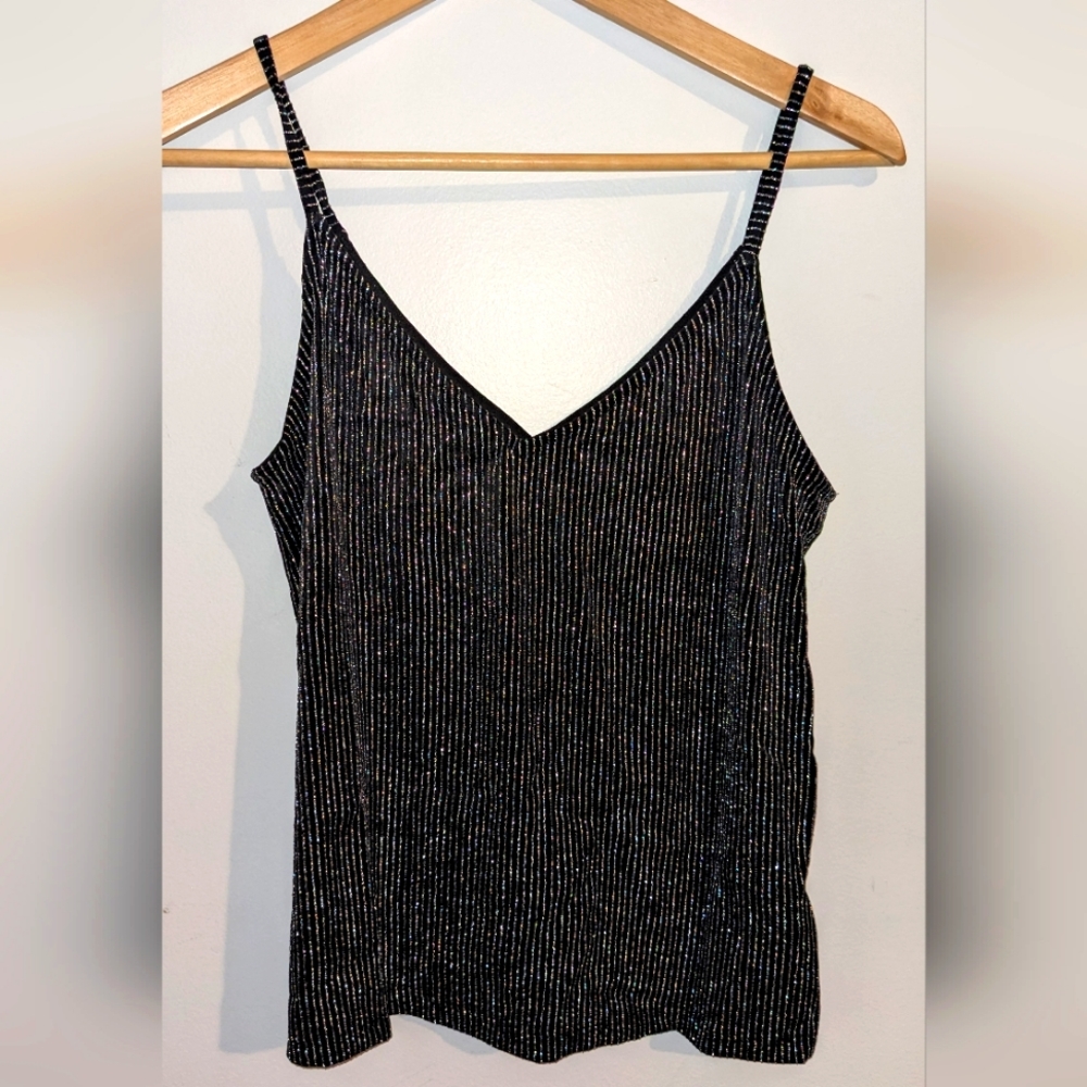 H&M Black and silver blouse